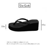 サンダル 厚底 トングサンダル | PlusNao | 詳細画像12