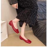 パンプス ローヒール スクエアトゥ | PlusNao | 詳細画像12 