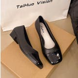 パンプス ローヒール スクエアトゥ | PlusNao | 詳細画像15 