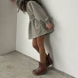 リアルレザーミディアムブーツ 本革 キッズブーツ | PlusNao | 詳細画像6 