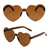 サングラス ハート型 カラーレンズ | PlusNao | 詳細画像12 