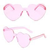 サングラス ハート型 カラーレンズ | PlusNao | 詳細画像9 