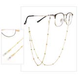 眼鏡チェーン メガネストラップ 眼鏡ストラップ | PlusNao | 詳細画像4 