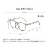 ファッションメガネ 伊達メガネ おしゃれメガネ | PlusNao | 詳細画像14 