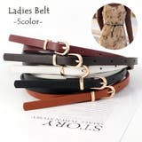 ベルト レディース 女性 | PlusNao | 詳細画像1 