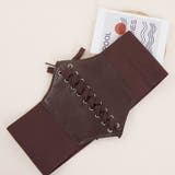 サッシュベルト コルセットベルト レディース | PlusNao | 詳細画像10 