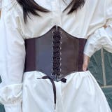 サッシュベルト コルセットベルト レディース | PlusNao | 詳細画像3 