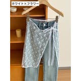 ラップスカート シアーレース 巻きスカート | PlusNao | 詳細画像5 