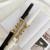 ベルト 細ベルト ウエストマーク | PlusNao | 詳細画像8 