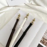 ベルト 細ベルト ウエストマーク | PlusNao | 詳細画像9 