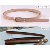 ベルト 細め レディース | PlusNao | 詳細画像6 
