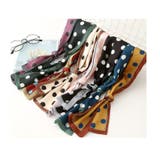 リボンスカーフ レディース 水玉柄 | PlusNao | 詳細画像11 