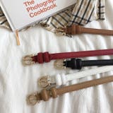 ベルト 細ベルト レディース | PlusNao | 詳細画像5 