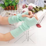 アームウォーマー 指なし手袋 ロング | PlusNao | 詳細画像2 