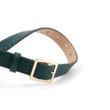 ベルト レディース クロコ型押しPUレザー | PlusNao | 詳細画像13