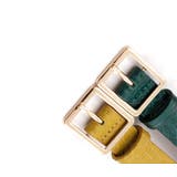 ベルト レディース クロコ型押しPUレザー | PlusNao | 詳細画像9