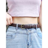 ベルト レザー調 ピンバックル | PlusNao | 詳細画像8