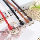 細ベルト レディース レザー風 | PlusNao | 詳細画像7