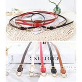 細ベルト レディース レザー風 | PlusNao | 詳細画像8