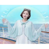 袖付きストール ケープ風 ショール | PlusNao | 詳細画像12 