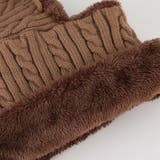 フード付きネックウォーマー スヌード レディース | PlusNao | 詳細画像14 