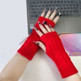 ハンドウォーマー レディース手袋 指なし | PlusNao | 詳細画像9 