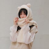 フード付きマフラー レディース 女性 | PlusNao | 詳細画像11 
