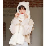フード付きマフラー レディース 女性 | PlusNao | 詳細画像14 