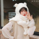 フード付きマフラー レディース 女性 | PlusNao | 詳細画像5 