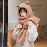 フード付きマフラー レディース 女性 | PlusNao | 詳細画像6 