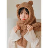 フード付きマフラー レディース 女性 | PlusNao | 詳細画像9 