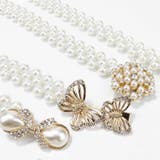 ベルト レディース フェイクパール | PlusNao | 詳細画像3 