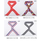 ミニスカーフ バッグスカーフ リボン | PlusNao | 詳細画像9 