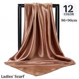 スカーフ レディース 90cm角 | PlusNao | 詳細画像1 