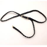 メッシュベルト 三つ編みベルト レディース | PlusNao | 詳細画像2 