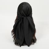 ヘッドスカーフ 90×90cm レディース | PlusNao | 詳細画像2 