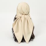 ヘッドスカーフ 90×90cm レディース | PlusNao | 詳細画像5 