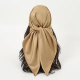 ヘッドスカーフ 90×90cm レディース | PlusNao | 詳細画像6 