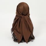 ヘッドスカーフ 90×90cm レディース | PlusNao | 詳細画像8 