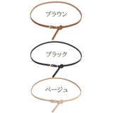 ベルト レディース 細ベルト | PlusNao | 詳細画像8