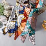 リボンスカーフ レディース スカーフ | PlusNao | 詳細画像4 