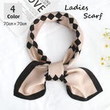 スカーフ 正方形 レディース | PlusNao | 詳細画像1 