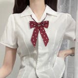 リボンタイ スクール風 制服リボン | PlusNao | 詳細画像2 