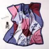 スカーフ プリントスカーフ 大判 | PlusNao | 詳細画像2 