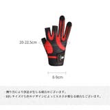 フィッシンググローブ 釣り用手袋 指先3本出し | PlusNao | 詳細画像12
