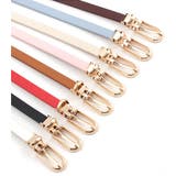 細ベルト レディース レザー調 | PlusNao | 詳細画像2