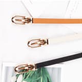 細ベルト レディース レザー調 | PlusNao | 詳細画像5