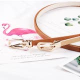 細ベルト レディース レザー調 | PlusNao | 詳細画像8