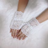 レース手袋 レースグローブ 指なし | PlusNao | 詳細画像2 