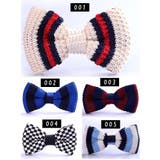 蝶ネクタイ ニットタイ ニットボウタイ | PlusNao | 詳細画像16 